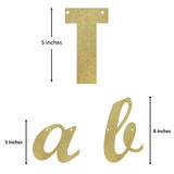 Please Leave by 9, or 1, 2, 3, 4, 5, 6, 7, 8, 10, 11, 12 Interchangeable Party Banner | Hanging Letter Sign
